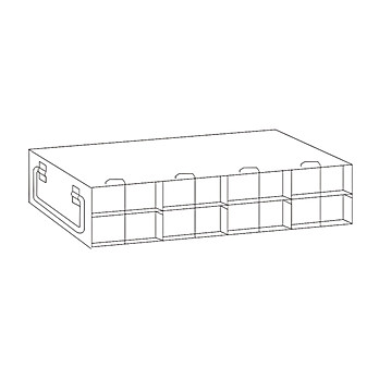 Upright Freezer Drawer Racks (for Micronic Racks)