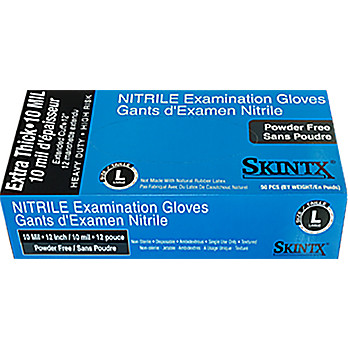 SKINTX™ Extra Thick 12" Nitrile Exam Powder-Free Gloves