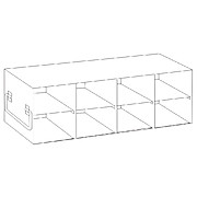 Regular Upright Freezer Racks (for Large 3.75" High Boxes)