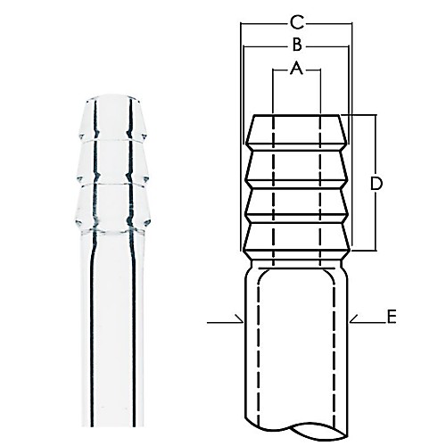 Glass Blowers Hose Connections