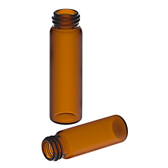 Amber Sample Vials, without Caps