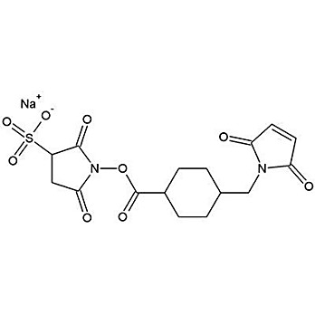 Sulfo SMCC (Sulfosuccinimidyl-4-(N-maleimidomethyl)cyclohexane- 1-carboxylate)
