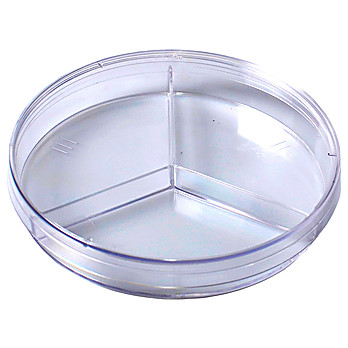 Kord™ 100 x 15 Tri-Plate Petri Dish, No Rim for Automation