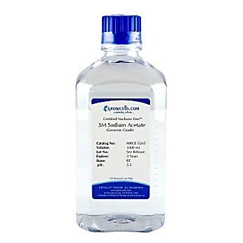 Sodium Acetate Solution, 3M PH 5.5