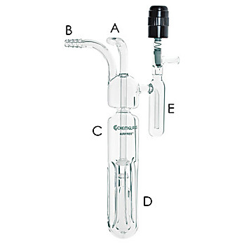 Bubbler, Pressure Release, Airfree®, Schlenk