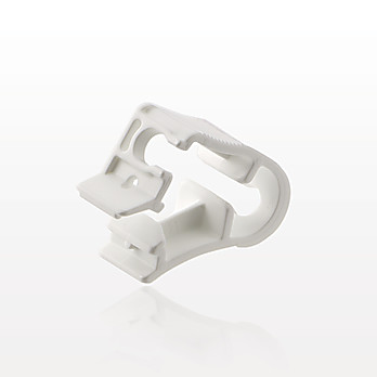 Side Load Pinch Clamp, White
