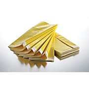 Blanket, 54" x 84", Yellow/ White, Poly/ Tissue