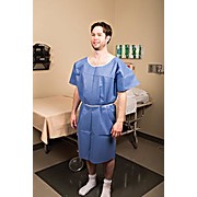 Blue Exam Gown, Non-Woven