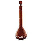 Borosil® Amber Class A Volumetric Flasks