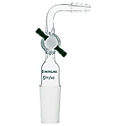 Adapters, Flow Control, PTFE Stopcock, 90°