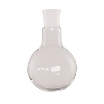 Borosil® Flat Bottom Boiling Flask with Interchangeable Joint