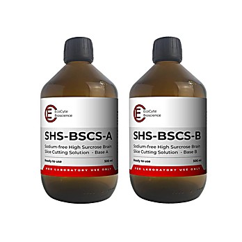 Sodium-Free High Surcrose Brain Slice Cutting Solution (SHS-BSCS)
