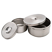 Oil Baths, Stainless Steel, Dishes Only