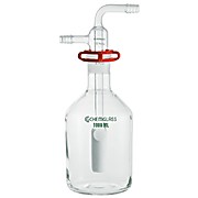 Bottles, Gas Washing, Fritted, Large Capacity