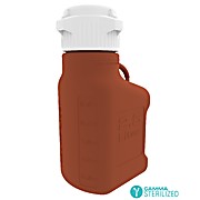 EZBio® Gamma Sterilized Amber HDPE Carboys