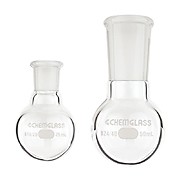Flasks, Heavy Wall, Round Bottom, Single Neck, 2mL to 65mL