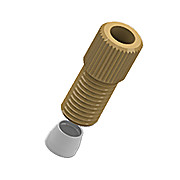 VapLock™ Adapters for Semi-Rigid Tubing, UNF(M)
