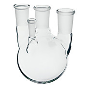 Flasks, Heavy Wall, Round Bottom, 4-Necks
