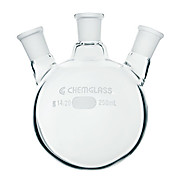 Flasks, Heavy Wall, Round Bottom, 3-Necks
