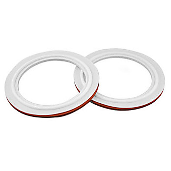 Gaskets, Envelope Style, PTFE, Silicone Core