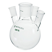 Flasks, Heavy Wall, Round Bottom, 4-Necks