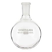 Flasks, Heavy Wall, Round Bottom, Single Neck, 500mL to 1L