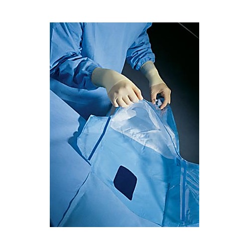 GYN/ Urology Drape, Attached Fluid Collection Pouch, Sterile