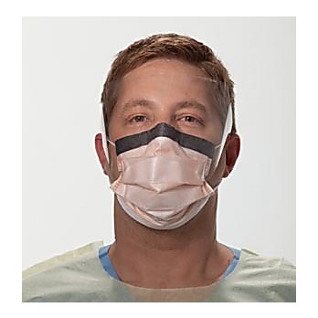 Surgical Mask, Wraparound Visor, Fog-Free, Earloop