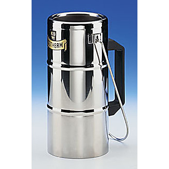 Flasks, Dewar, Stainless Steel, Side Grip and Carrying Handle