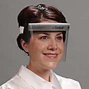 Critical Cover Coverall Face Shield, Half Face with Comfort Head Band