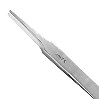 Anti-Magnetic Tweezer 2A-SA Straight Tapered Flat Point - 4.75"