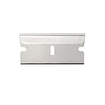 Razor Blades, Gem Coated Stainless Steel, Aluminum Spine, .009" Thick, Pack