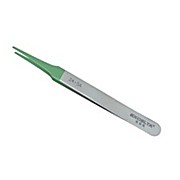 Excelta Tweezer, Teflon, Round Tip, 4.75 inch
