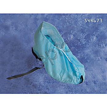 EPIC Antistat Spunbound Polypro Shoecover, Conductive Strip, Sky Blue