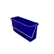 Plastic Bucket, 15 Liter, Blue, or the Perfex TruCLEAN Pro Triple-Bucket System.