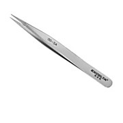 Excelta 00-SA Tweezer, 3 Star, Straight Strong, 4.5 inch