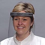 Critical Cover Coverall Face Shield, Full Face with Comfort Head Band