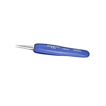 Straight Tip High Precision Ergo-Tweez™ Tweezers, Anti-Magnetic, 4 3/4" Long