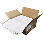 Sorbent Pads, Universal Light-Duty Poly-Backed, Multi-Layer Tissue, 20"  x 16", White