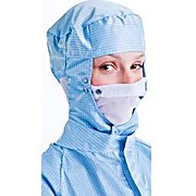 BioClean MicroFlow Cleanroom Face Veil with Studs