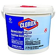 Clorox 30358 Healthcare Bleach Germicidal Wipes (110 Count), 12" x 12"
