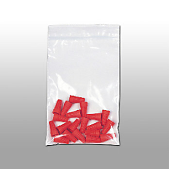 Clear Line Single Track Seal Top (Zip Top) Bags, Clear, 4.0 mil