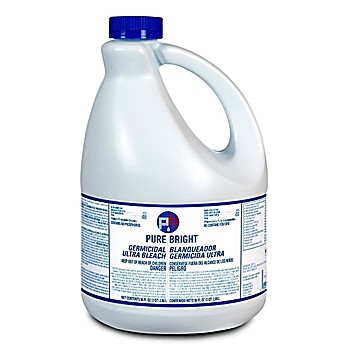 Pure Bright Liquid Germicidal Ultra Bleach, 1 gallon, 6 gallons/case