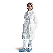 IsoClean® IC263 Frock, Elastic Wrists, Set-In Sleeves, Bulk Packaged