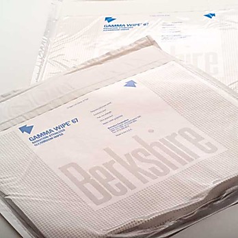 Gamma Wipes 67, Sterile, Polycellulose, Nonwoven, 12" x 12"