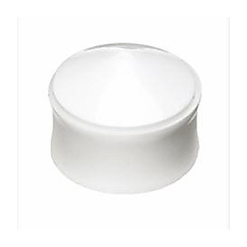 Syringe Piston Wiper, 30cc and 55cc, White, Polyethylene