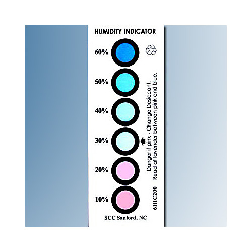 3M Humidity Indicator Card (HIC), 6 spot, 200/Can