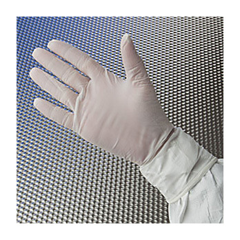 Nitrile Cleanroom Gloves, 12", Ambidextrous, Clean Processed, Textured, Natural Color