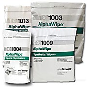AlphaWipe Wipers, 100% Double Knit Polyester