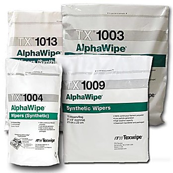 AlphaWipe Wipers, 100% Double Knit Polyester